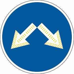 4.2.3 Светодиодный дорожный знак D700