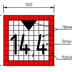 Береговой информационный знак - Соблюдай надводный габарит